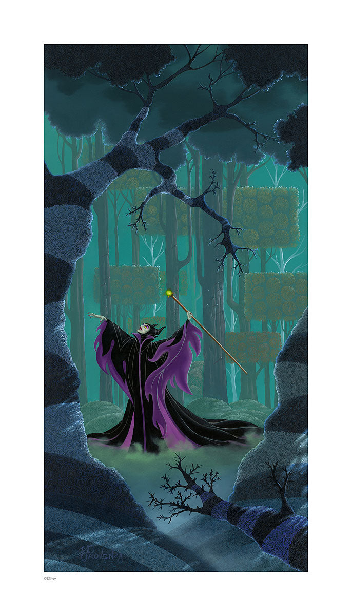 Maleficent - Summons the Power - Lithograph on paper